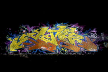 Graffiti Wall in Köln - Photo by Jupiter - Salve, BlackSerum, Serial (2013)