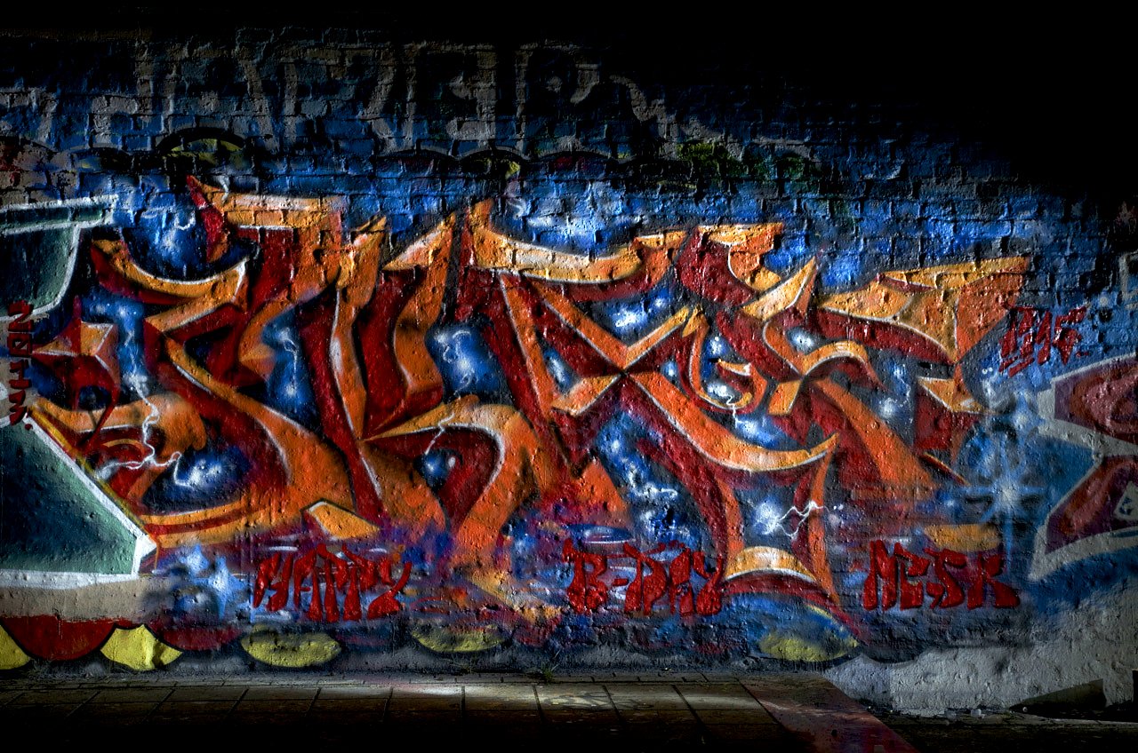 Graffiti Wall in Köln - Photo by Jupiter (2013)