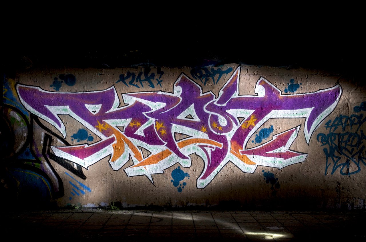Graffiti Wall in Köln - Photo by Jupiter - Rat, TLH, Cologne (2013)