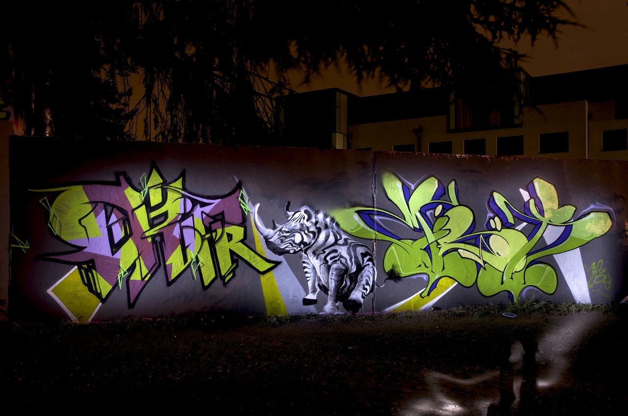 Graffiti Wall in Köln - Photo by Jupiter - Drip, Misör, BWC (2013)