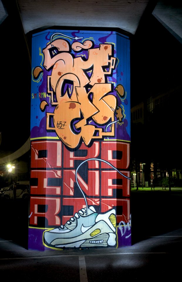 Graffiti Wall in Köln - Photo by Jupiter - BridgeWorks, CityColumns, CityLeaks (2013)