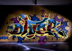 Graffiti Wall in Recklinghausen - Photo by Jupiter - Dater, SUK, Back-to-School (2013)