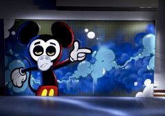 Graffiti Wall in Recklinghausen - Photo by Jupiter - Dater, SUK, Character (2013)