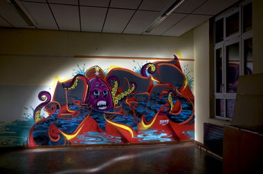 Graffiti Wall in Recklinghausen - Photo by Jupiter - Jorz, Back-to-School, Back2School (2013)