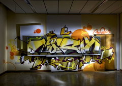 Graffiti Wall in Recklinghausen - Photo by Jupiter - Nask, AMC, Back-to-School (2013)