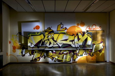 Graffiti Wall in Recklinghausen - Photo by Jupiter - Nask, AMC, Back-to-School (2013)