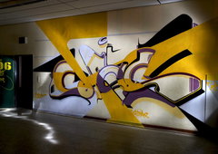 Graffiti Wall in Recklinghausen - Photo by Jupiter - Chas, LoveLetters, Back-to-School (2013)