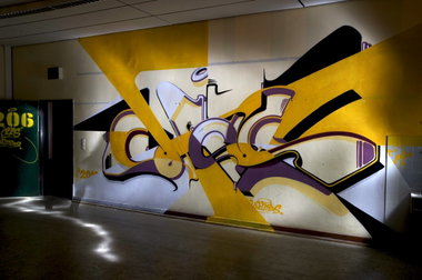 Graffiti Wall in Recklinghausen - Photo by Jupiter - Chas, LoveLetters, Back-to-School (2013)