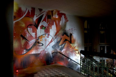 Graffiti Wall in Recklinghausen - Photo by Jupiter - Demon, Back-to-School, Back2School (2013)