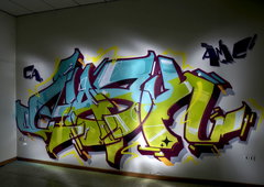 Graffiti Wall in Recklinghausen - Photo by Jupiter - Nask, AMC, Back-to-School (2013)