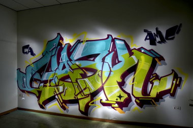 Graffiti Wall in Recklinghausen - Photo by Jupiter - Nask, AMC, Back-to-School (2013)