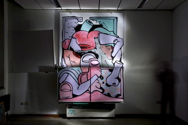 Graffiti Wall in Recklinghausen - Photo by Jupiter - Fiktion21, Back-to-School, Back2School (2013)