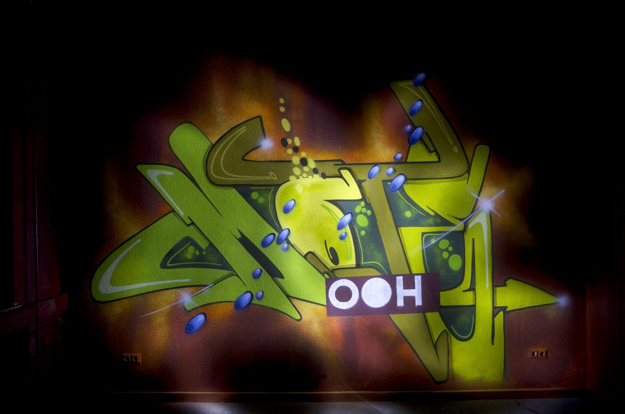 Graffiti Wall in Recklinghausen - Photo by Jupiter - Mote, Cargo, Freight-Style (2013)