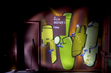 Graffiti Wall in Recklinghausen - Photo by Jupiter - R-Gue, Rgue, Cargo (2013)