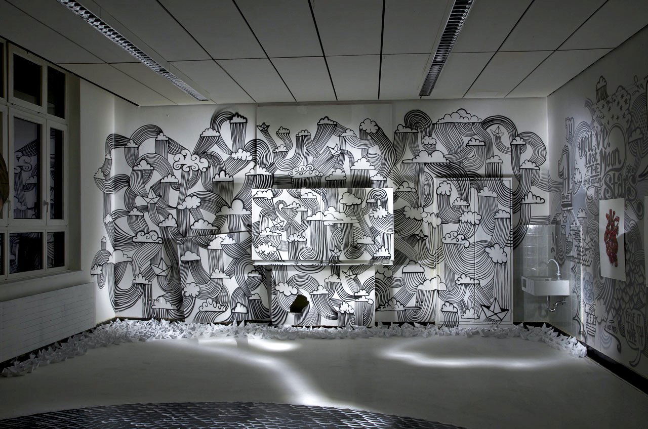 Graffiti Wall in Recklinghausen - Photo by Jupiter - Dream, Back-to-School, Back2School (2013)