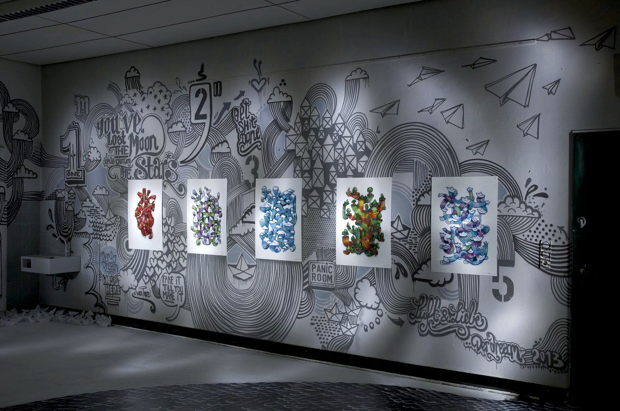 Graffiti Wall in Recklinghausen - Photo by Jupiter - Dream, Back-to-School, Back2School (2013)