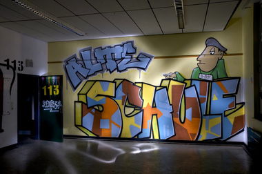 Graffiti Wall in Recklinghausen - Photo by Jupiter - FOG, Back-to-School, Back2School (2013)