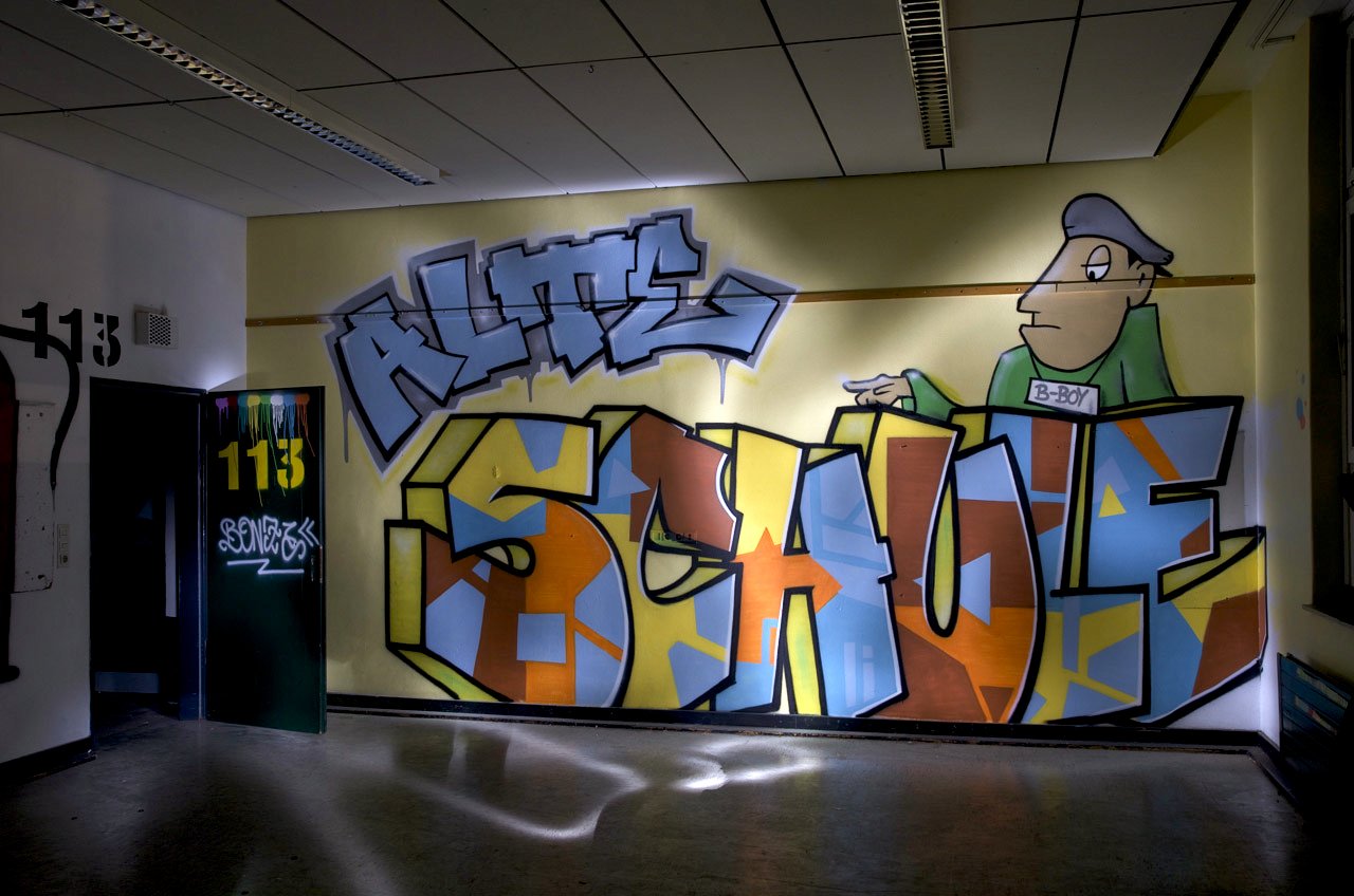 Graffiti Wall in Recklinghausen - Photo by Jupiter - FOG, Back-to-School, Back2School (2013)