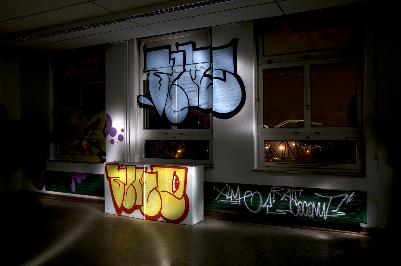 Graffiti Wall in Recklinghausen - Photo by Jupiter - Alme, ThrowUps, Tags (2013)