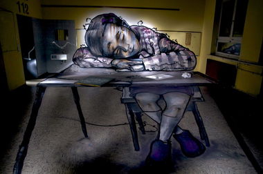 Graffiti Wall in Recklinghausen - Photo by Jupiter - Hifi, School-Girl, Back-to-School (2013)