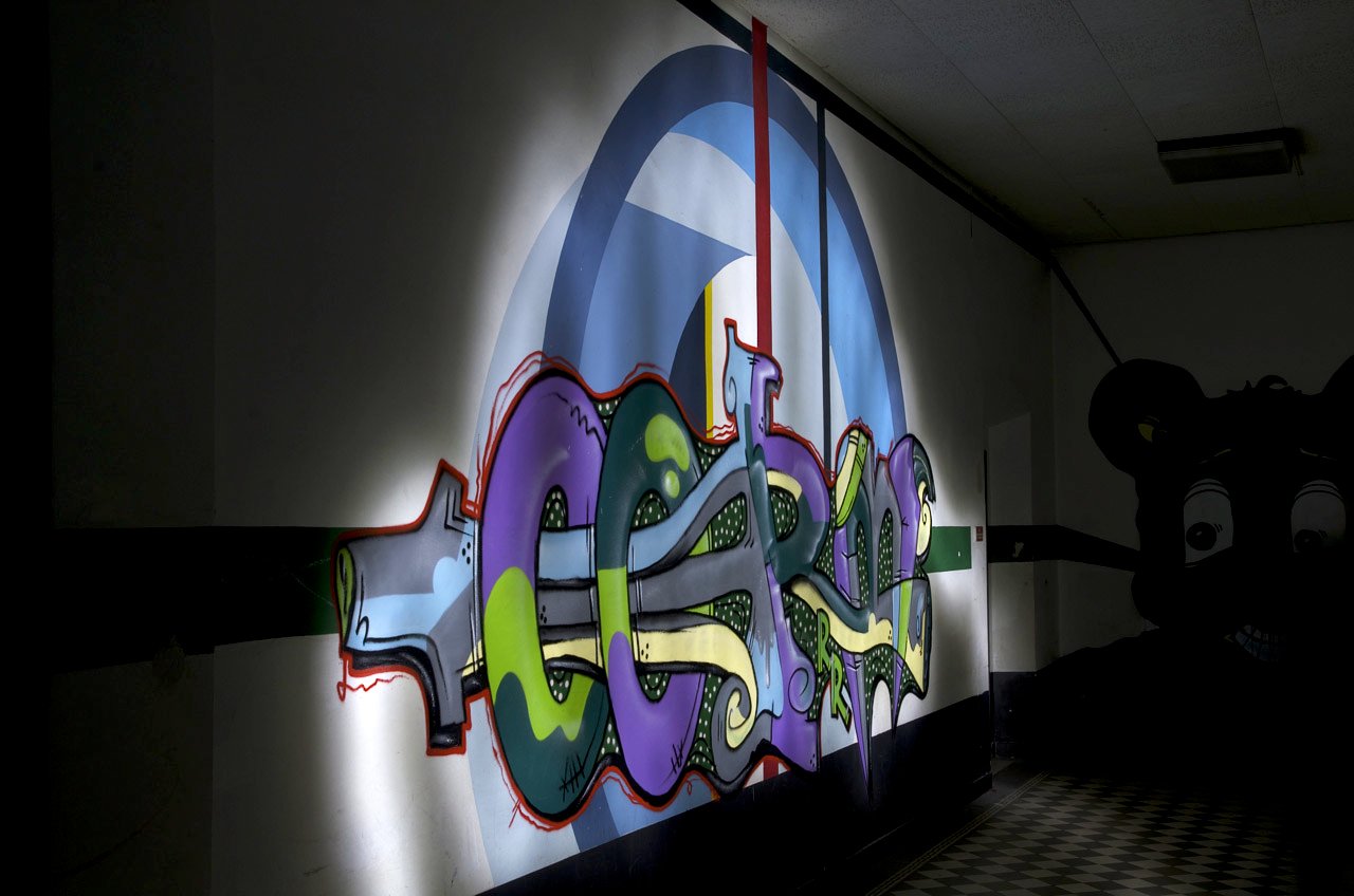 Graffiti Wall in Recklinghausen - Photo by Jupiter - Herr, Orm, Mr. (2013)