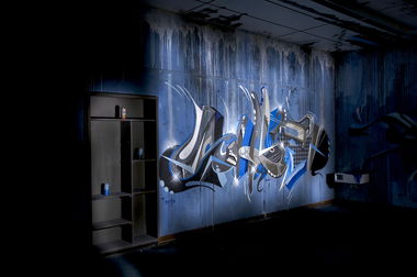 Graffiti Wall in Recklinghausen - Photo by Jupiter - Shye, Blue-Class, Back-to-School (2013)