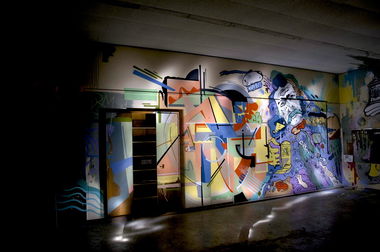 Graffiti Wall in Recklinghausen - Photo by Jupiter - TopNotch, Qumi, Armario (2013)