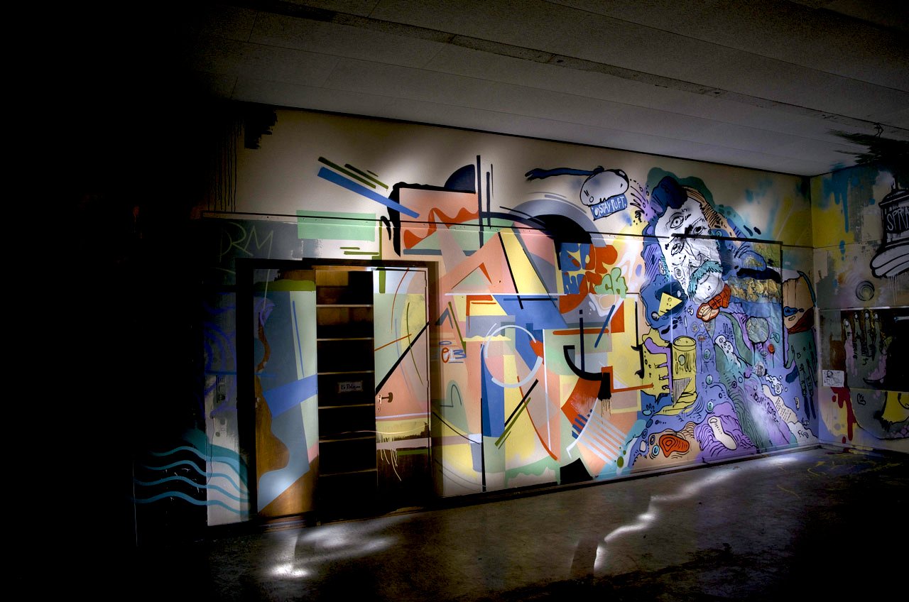 Graffiti Wall in Recklinghausen - Photo by Jupiter - TopNotch, Qumi, Armario (2013)