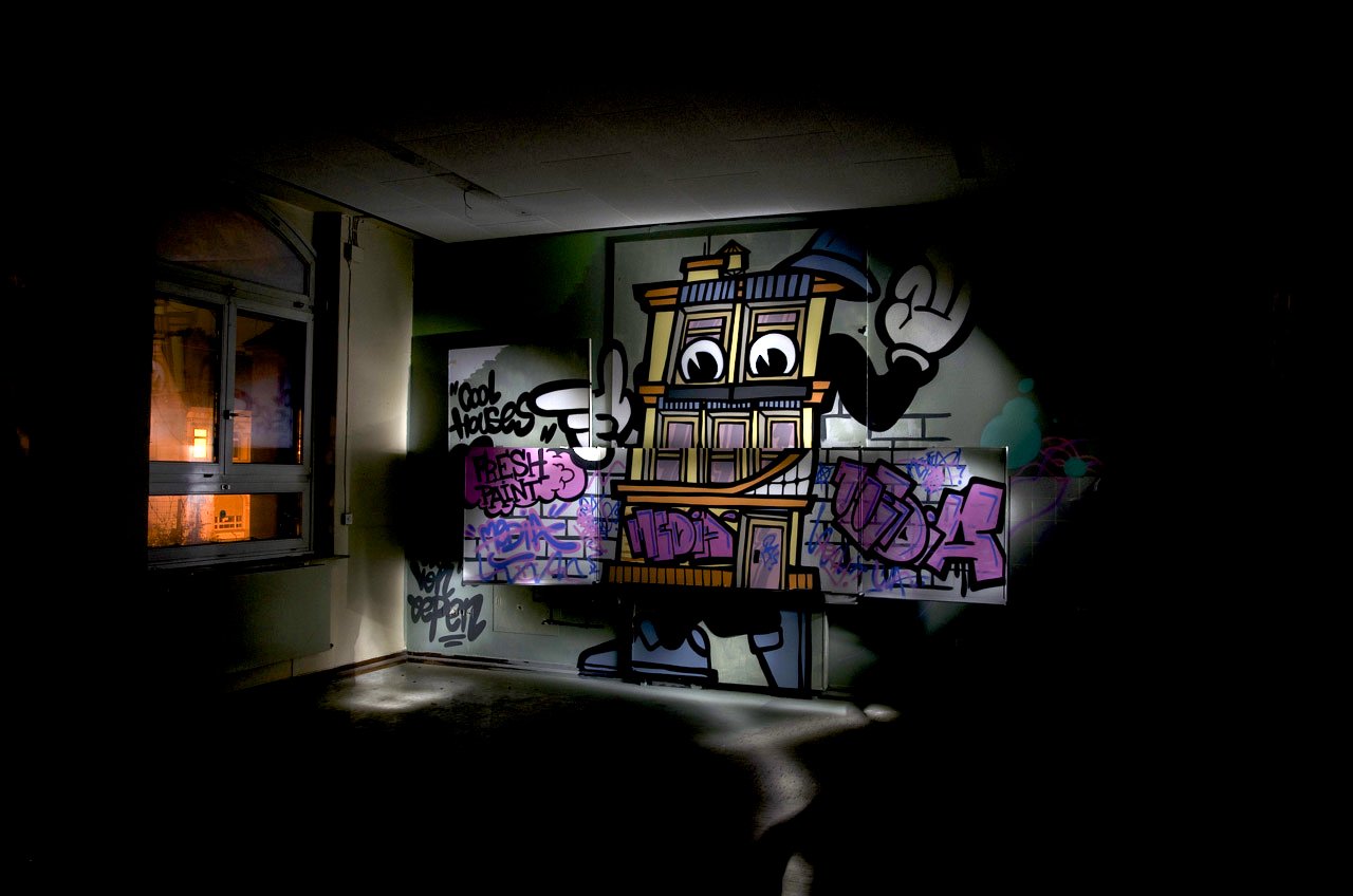 Graffiti Wall in Recklinghausen - Photo by Jupiter - Ole, von, Oepen (2013)