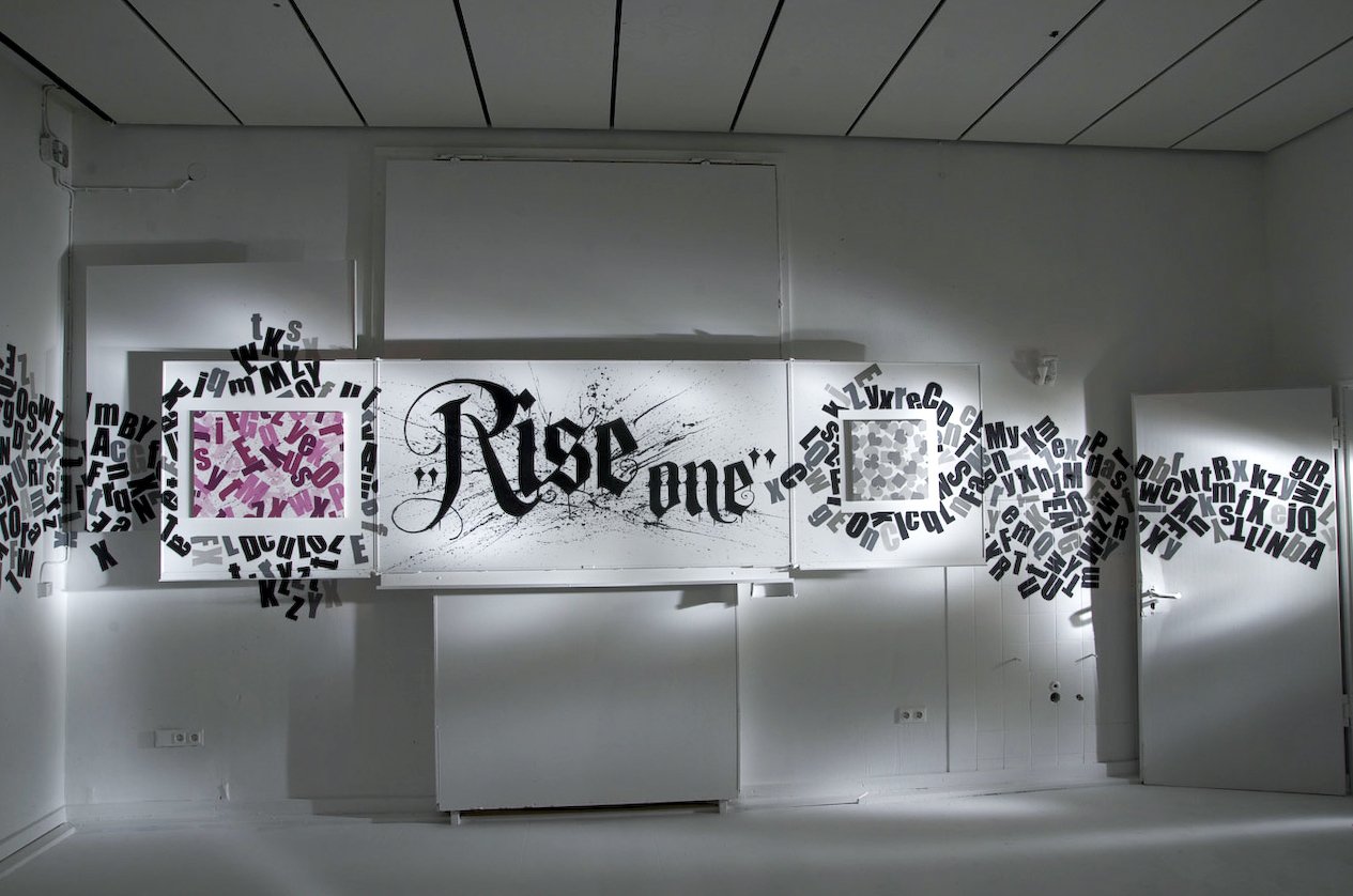 Graffiti Wall in Recklinghausen - Photo by Jupiter - Rise, Demo, BlackBoard (2013)