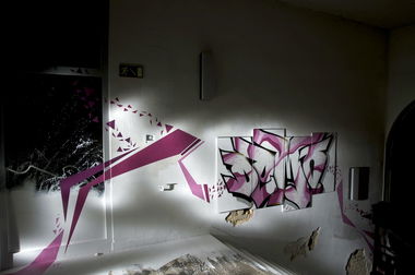 Graffiti Wall in Recklinghausen - Photo by Jupiter - Demo, Rise, Back-to-School (2013)