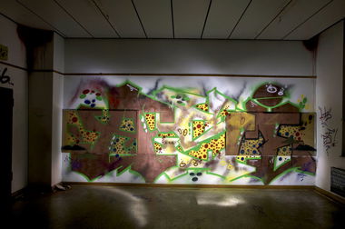 Graffiti Wall in Recklinghausen - Photo by Jupiter - Elvis, Alme, Asi (2013)