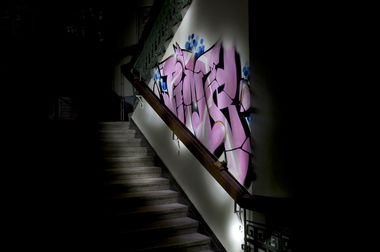 Graffiti Wall in Recklinghausen - Photo by Jupiter - Rise, Demo, Staircase (2013)