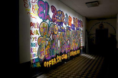 Graffiti Wall in Recklinghausen - Photo by Jupiter - Kid, Sukr, Back-to-School (2013)