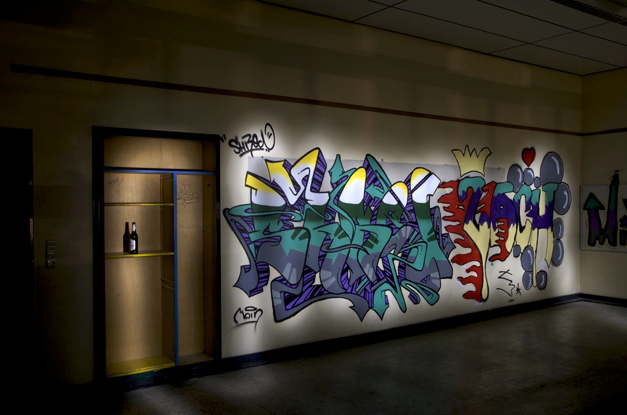 Graffiti Wall in Recklinghausen - Photo by Jupiter - Shred, Zach, WorkShop (2013)