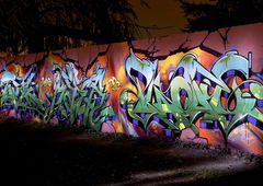Graffiti Wall in Köln - Photo by Jupiter - Twik, Motas, Plaque (2013)