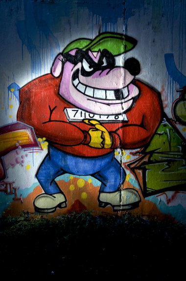 Graffiti Wall in Köln - Photo by Jupiter - SCT, Character, Cologne (2013)