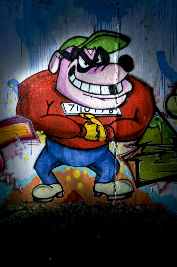 Graffiti Wall in Köln - Photo by Jupiter - SCT, Character, Cologne (2013)