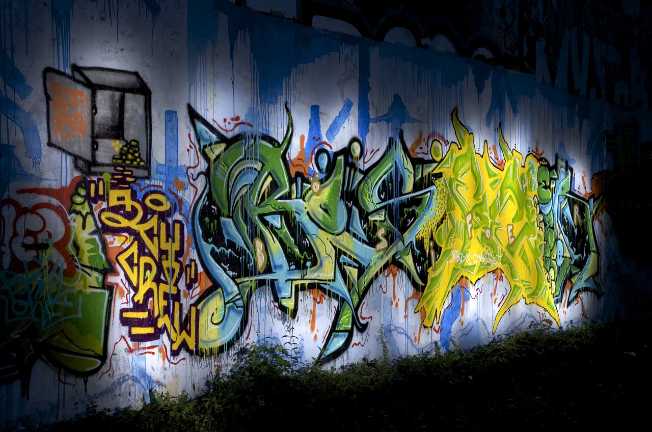 Graffiti Wall in Köln - Photo by Jupiter - Sifoe, Bösr, Böse (2013)
