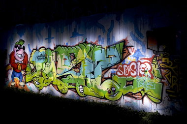Graffiti Wall in Köln - Photo by Jupiter - Pokal, Character, SCT (2013)