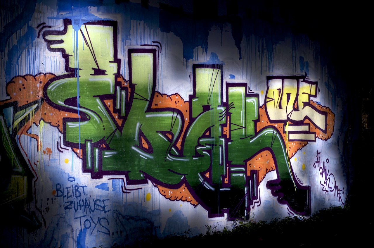 Graffiti Wall in Köln - Photo by Jupiter - Flak, SCT, Cologne (2013)