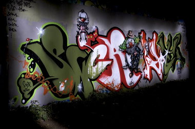 Graffiti Wall in Köln - Photo by Jupiter - Sner, Jot, Biatsch (2013)