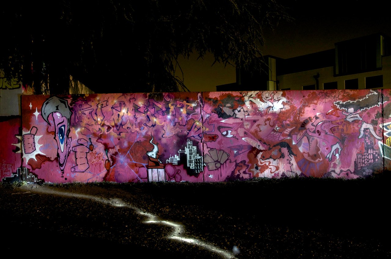 Graffiti Wall in Köln - Photo by Jupiter - Box, TRok, Rogue (2013)
