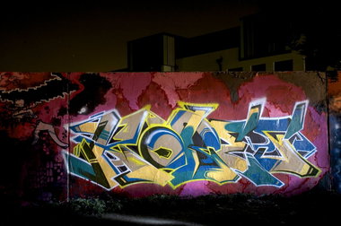 Graffiti Wall in Köln - Photo by Jupiter - Köbes, Köds, CPS (2013)