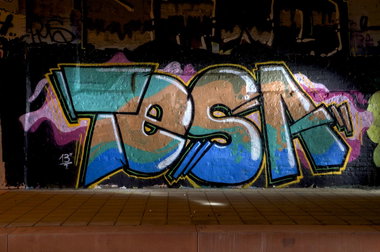Graffiti Wall - Photo by Jupiter - Tesa, DFV, 354 (2013)