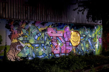 Graffiti Wall in Köln - Photo by Jupiter - Dark, CPS, Cologne (2013)