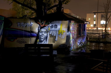 Graffiti Wall in Wiesbaden - Photo by Jupiter - Character, Sketches, Kontext (2013)