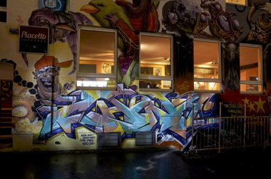 Graffiti Wall in Wiesbaden - Photo by Jupiter - China, Kontext, Hall-of-Fame