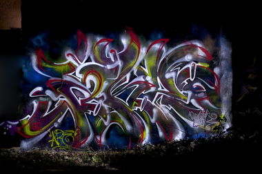 Graffiti Wall in Kleve - Photo by Jupiter - Abe, ClockWork, Hall-of-Fame (2013)