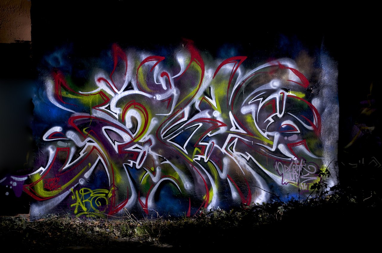 Graffiti Wall in Kleve - Photo by Jupiter - Abe, ClockWork, Hall-of-Fame (2013)